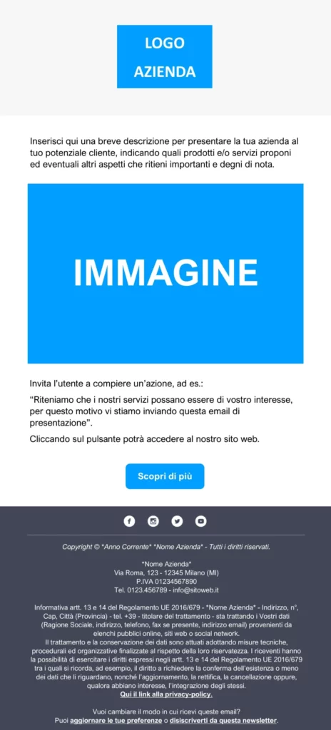email template