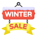 winter sale icon