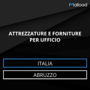 Database Email ATTREZZATURE E FORNITURE PER UFFICIO (Abruzzo – Italia)