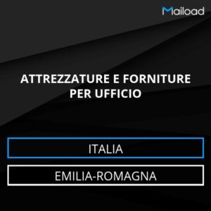 Database Email ATTREZZATURE E FORNITURE PER UFFICIO (Emilia-Romagna – Italia)