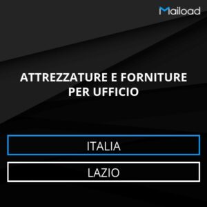 Database Email ATTREZZATURE E FORNITURE PER UFFICIO (Lazio – Italia)