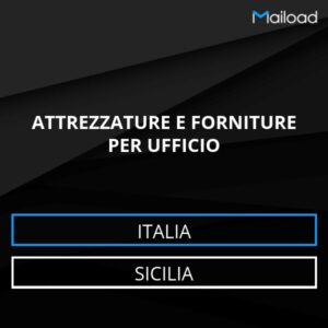 Database Email ATTREZZATURE E FORNITURE PER UFFICIO (Sicilia – Italia)