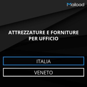 Database Email ATTREZZATURE E FORNITURE PER UFFICIO (Veneto – Italia)