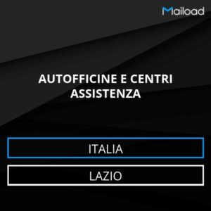 Database Email AUTOFFICINE E CENTRI ASSISTENZA (Lazio – Italia)