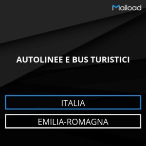 Database Email AUTOLINEE E BUS TURISTICI (Emilia-Romagna – Italia)