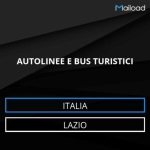 Database Email AUTOLINEE E BUS TURISTICI (Lazio – Italia)