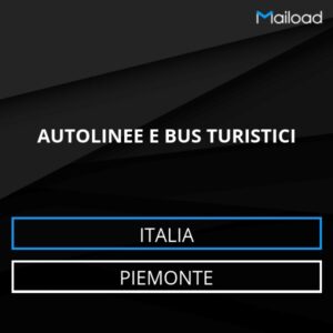Database Email AUTOLINEE E BUS TURISTICI (Piemonte – Italia)