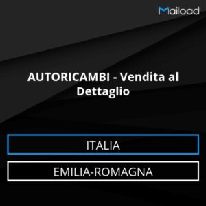 Database Email AUTORICAMBI – Vendita al Dettaglio (Emilia-Romagna – Italia)