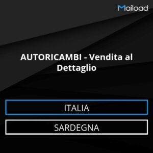 Database Email AUTORICAMBI – Vendita al Dettaglio (Sardegna – Italia)