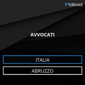 Database Email AVVOCATI (Abruzzo – Italia)