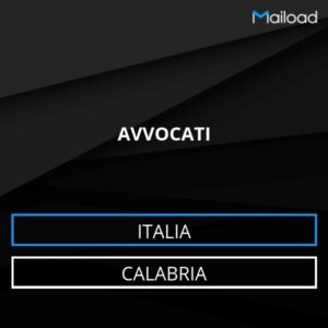 Database Email AVVOCATI (Calabria – Italia)