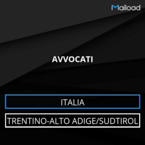 Database Email AVVOCATI (Trentino-Alto Adige/Sudtirol – Italia)