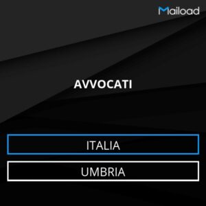 Database Email AVVOCATI (Umbria – Italia)