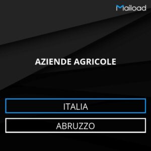 Database Email AZIENDE AGRICOLE (Abruzzo – Italia)