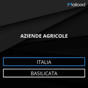 Database Email AZIENDE AGRICOLE (Basilicata – Italia)