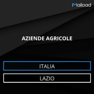 Database Email AZIENDE AGRICOLE (Lazio – Italia)