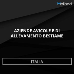 Database Email AZIENDE AVICOLE E DI ALLEVAMENTO BESTIAME (Italia)