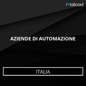 Database Email AZIENDE DI AUTOMAZIONE (Italia)