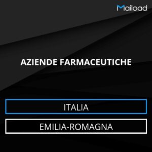 Database Email AZIENDE FARMACEUTICHE (Emilia-Romagna – Italia)