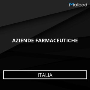 Database Email AZIENDE FARMACEUTICHE (Italia)