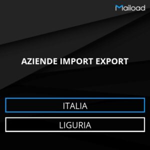 Database Email AZIENDE IMPORT EXPORT (Liguria – Italia)