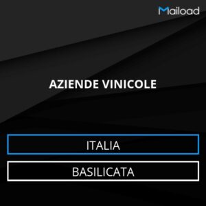 Database Email AZIENDE VINICOLE (Basilicata – Italia)