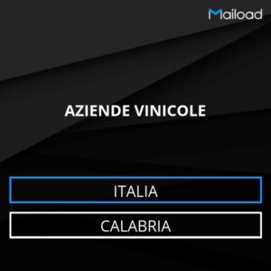 Database Email AZIENDE VINICOLE (Calabria – Italia)