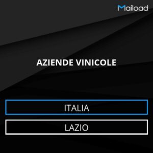 Database Email AZIENDE VINICOLE (Lazio – Italia)