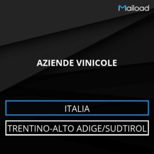 Database Email AZIENDE VINICOLE (Trentino-Alto Adige/Sudtirol – Italia)
