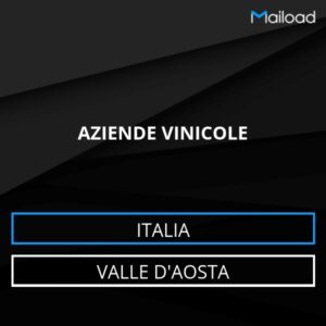 Database Email AZIENDE VINICOLE (Valle D’Aosta – Italia)