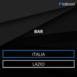 Database Email BAR (Lazio – Italia)
