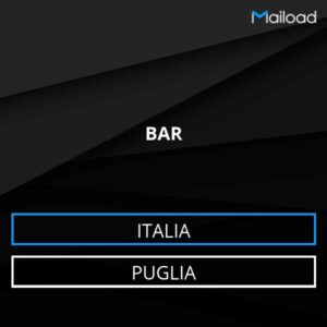 Database Email BAR (Puglia – Italia)
