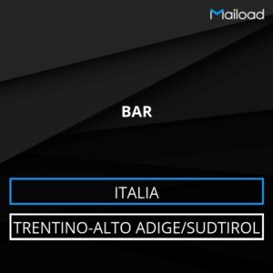 Database Email BAR (Trentino-Alto Adige/Sudtirol – Italia)