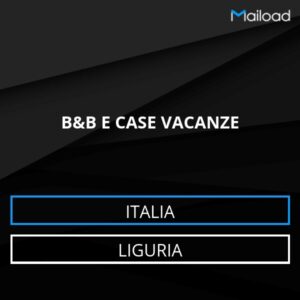 Database Email B&B E CASE VACANZE (Liguria – Italia)