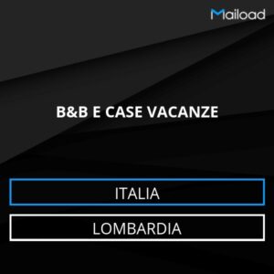 Database Email B&B E CASE VACANZE (Lombardia – Italia)