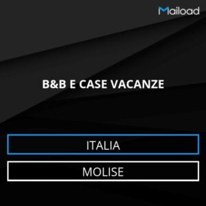 Database Email B&B E CASE VACANZE (Molise – Italia)