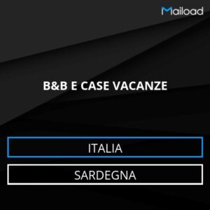 Database Email B&B E CASE VACANZE (Sardegna – Italia)