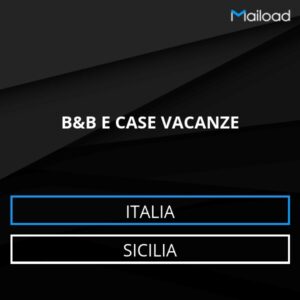 Database Email B&B E CASE VACANZE (Sicilia – Italia)
