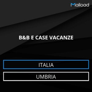 Database Email B&B E CASE VACANZE (Umbria – Italia)