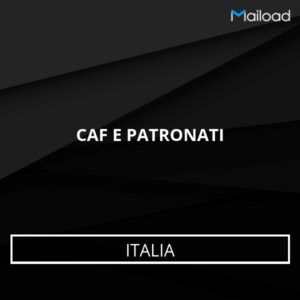 Database Email CAF E PATRONATI (Italia)