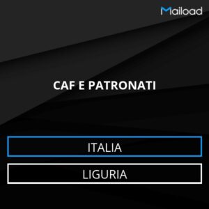 Database Email CAF E PATRONATI (Liguria – Italia)