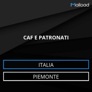 Database Email CAF E PATRONATI (Piemonte – Italia)