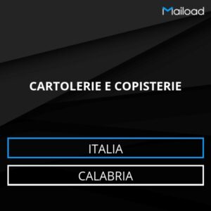 Database Email CARTOLERIE E COPISTERIE (Calabria – Italia)
