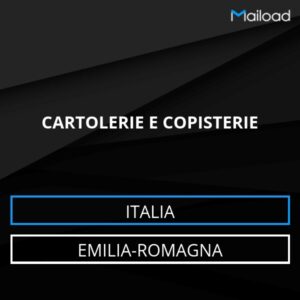 Database Email CARTOLERIE E COPISTERIE (Emilia-Romagna – Italia)
