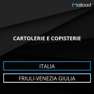 Database Email CARTOLERIE E COPISTERIE (Friuli-Venezia Giulia – Italia)