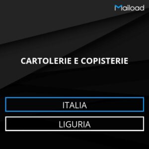 Database Email CARTOLERIE E COPISTERIE (Liguria – Italia)