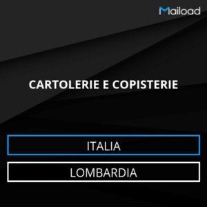 Database Email CARTOLERIE E COPISTERIE (Lombardia – Italia)