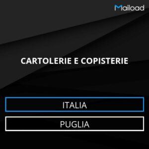Database Email CARTOLERIE E COPISTERIE (Puglia – Italia)