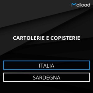 Database Email CARTOLERIE E COPISTERIE (Sardegna – Italia)