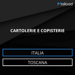 Database Email CARTOLERIE E COPISTERIE (Toscana – Italia)